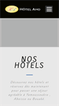Mobile Screenshot of hotelaho.com